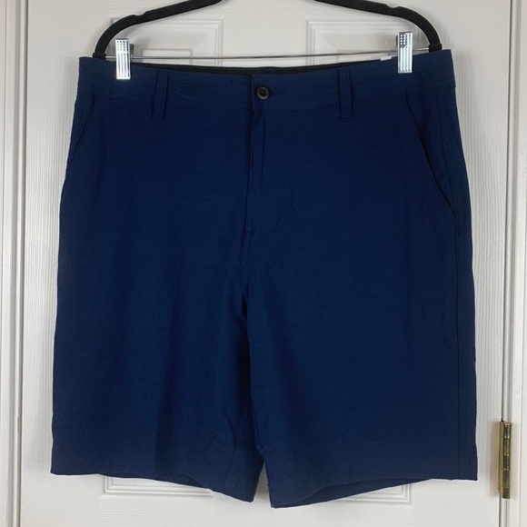 Shorts Navy Blue Above The Knee Shorts Size Medium